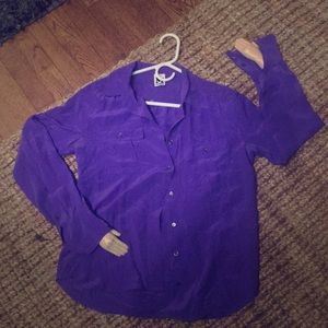 M Missoni purple blouse size M
